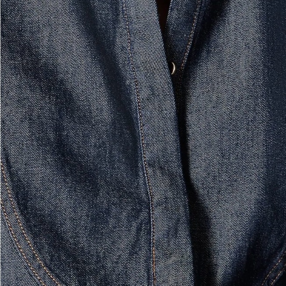 J. Crew Dark Blue Button Down Shirt